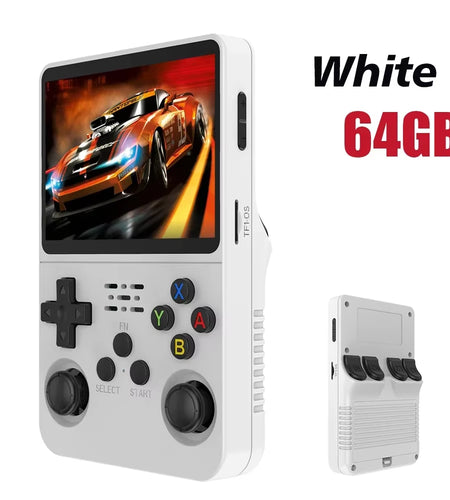 Open Source R36S Retro Handheld Video Game Console Linux System 3.5 Inch IPS Screen Portable Pocket Video Player 64GB 128G Games
