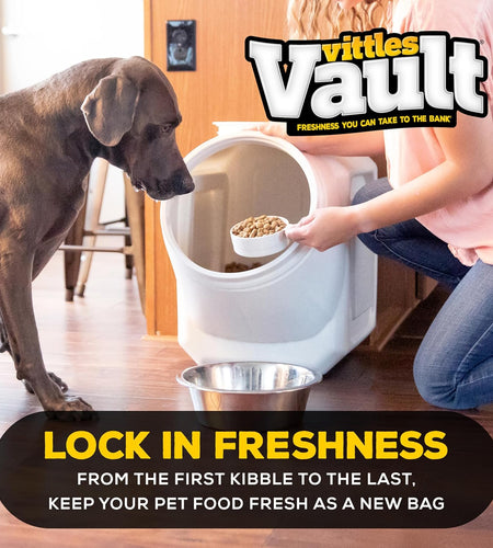 Vittles Vault Stackable Airtight Pet Food Storage Container